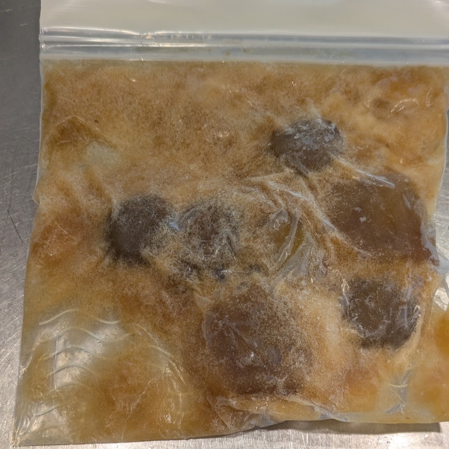 アールグレイ梅　グラニテ　凍らせる