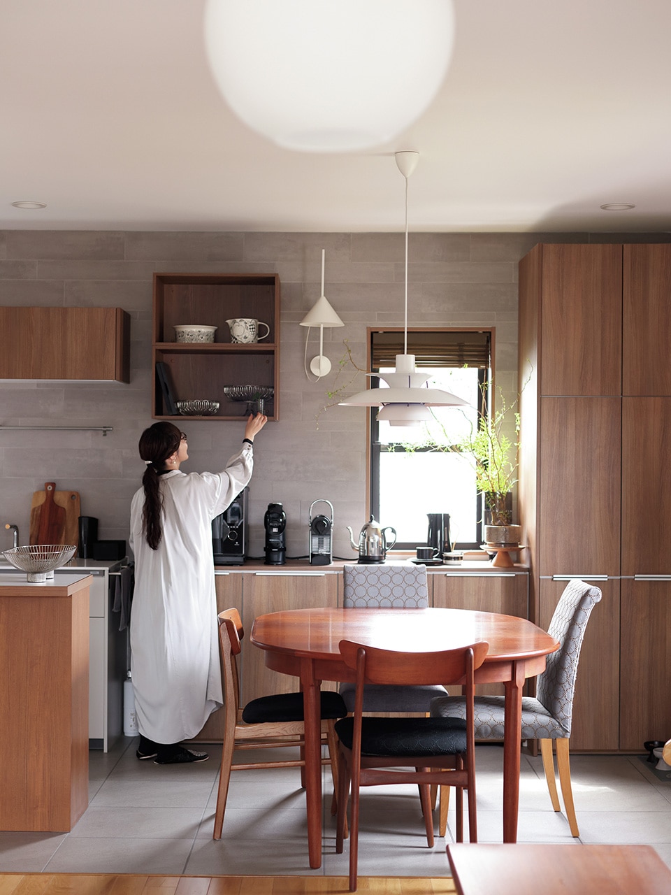 内田彩仍さんの自宅のキッチン