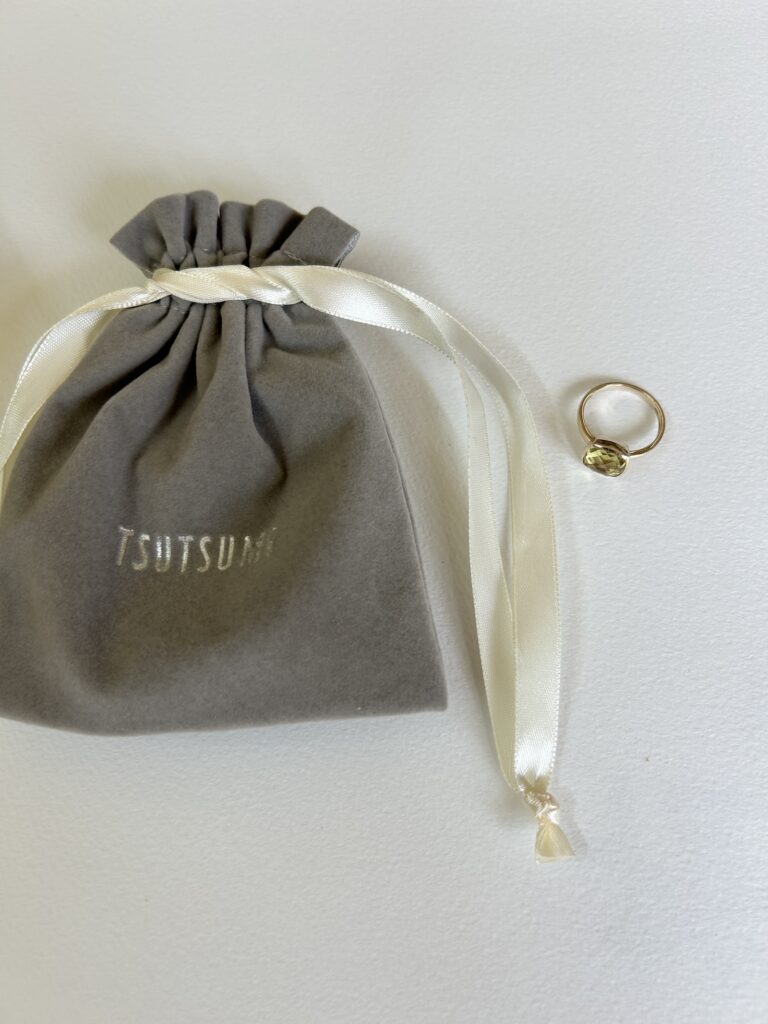 ジュエリーツツミのレモンクォーツ リング