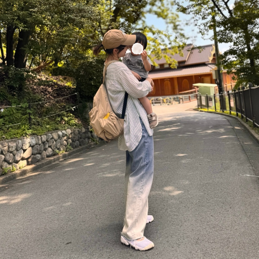 emmi eco 撥水ギャザーボディーバックパック バックパック　ママ