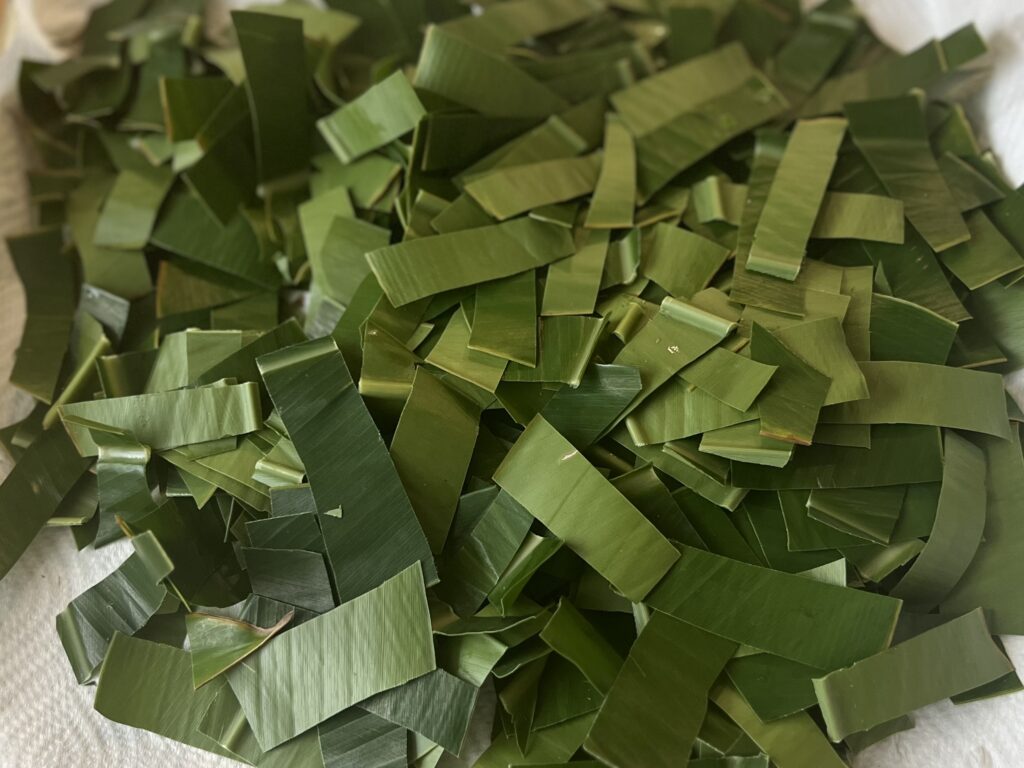 よもぎ蒸し用のハーブ②月桃（ゲットウ）