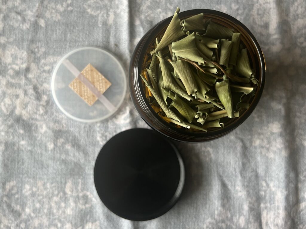 おうちでよもぎ蒸し①ハーブを準備する TB icoco