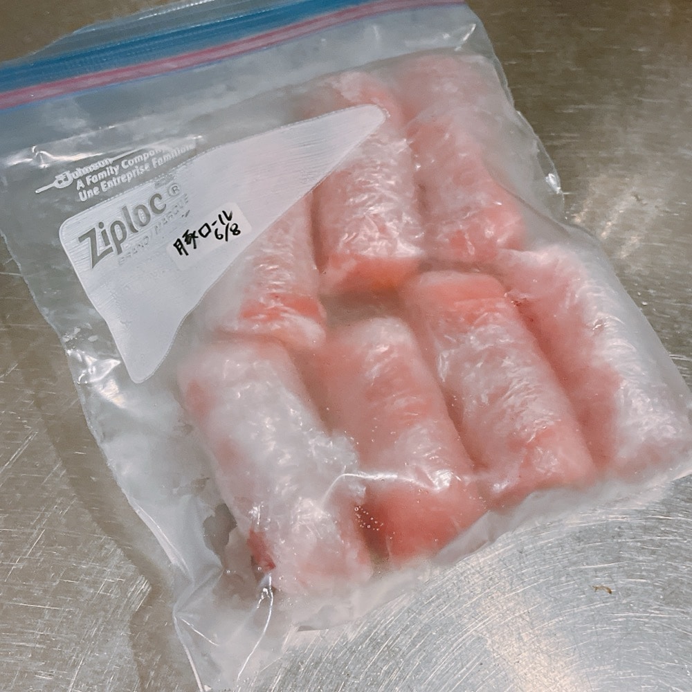 お弁当　おかず　冷凍ストック