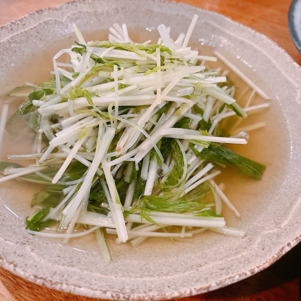 水菜 煮びたし 和食