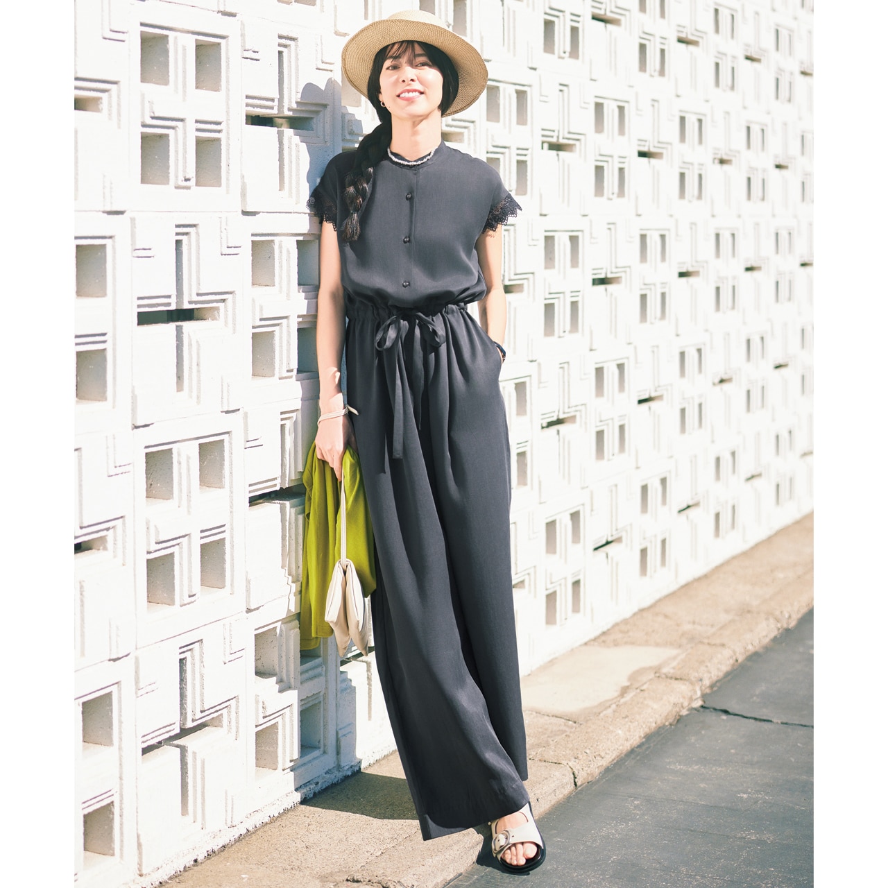 明日なに着る0630　モデル／楓花