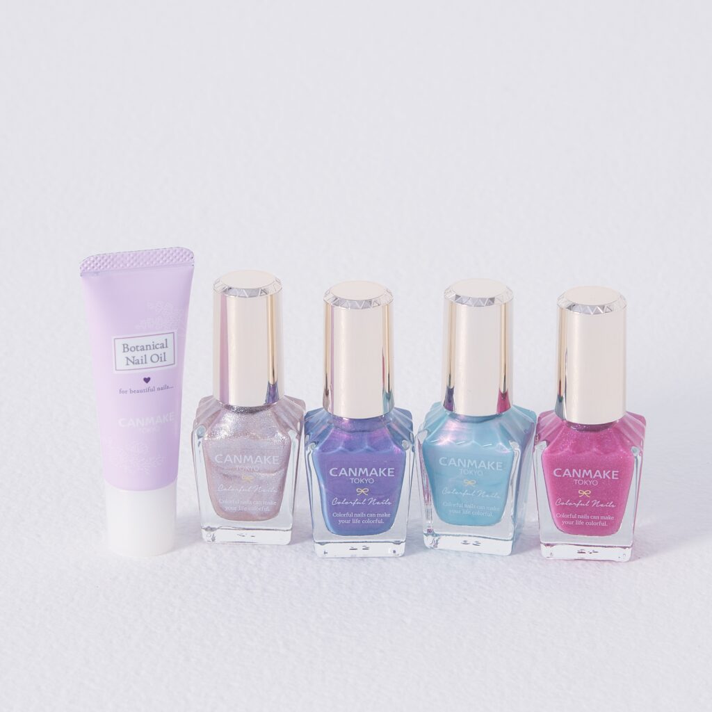 キャンメイク　カラフルネイルズ（新色1色、限定3色） 、ボタニカルネイルオイル