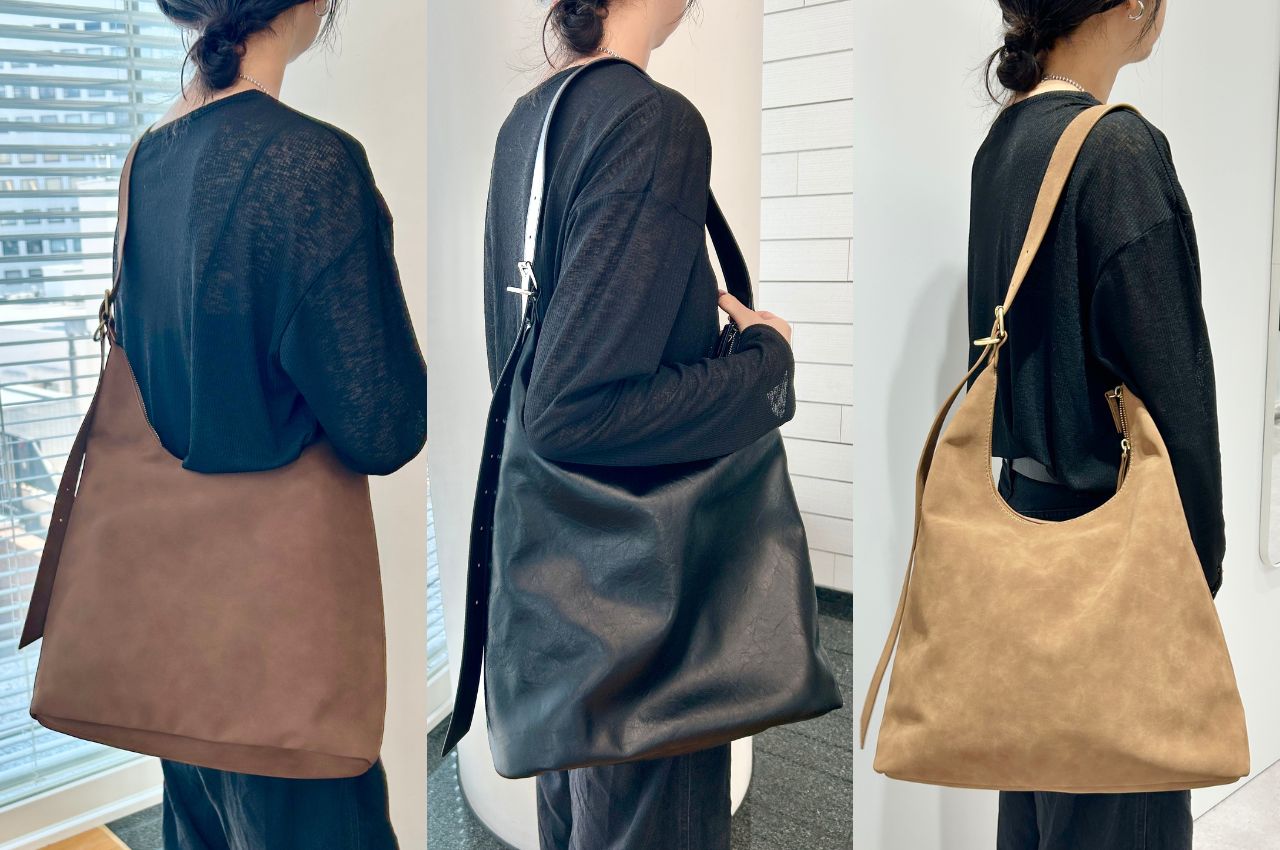 GU 2WAYロングベルトバッグ 販売中カラー 