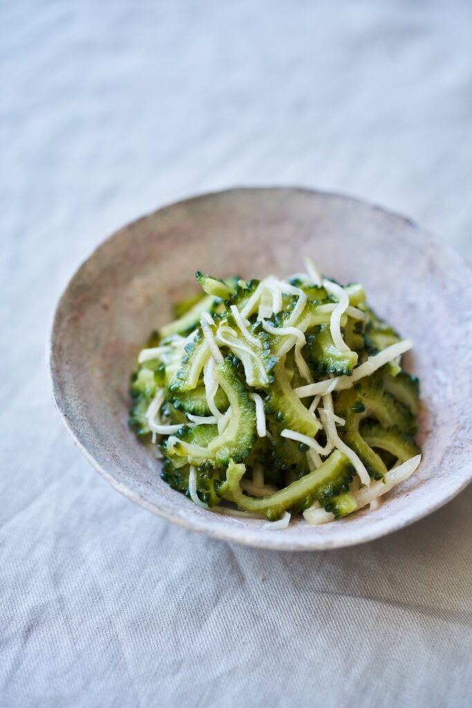 榎本美沙さん　ゴーヤと新生姜のマリネ