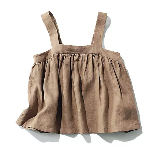 12closet
【洗える】ヨーロピアンリネン タック入りTブラウス
￥15,400