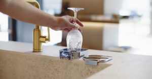 SANEI予洗い水栓プレパシュ+