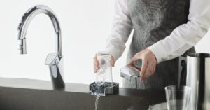 SANEI予洗い水栓プレパシュ+