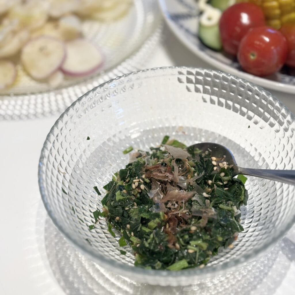 モロヘイヤ　おひたし