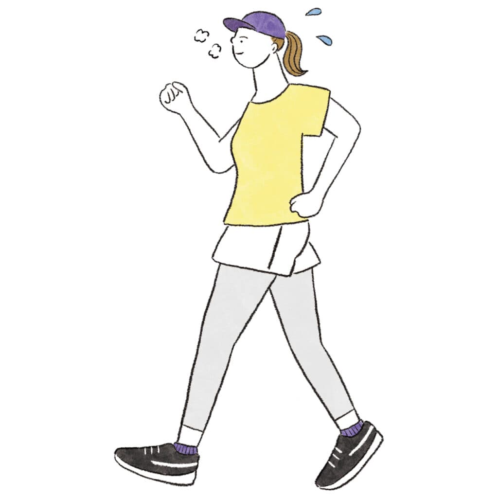 ウォーキング15分