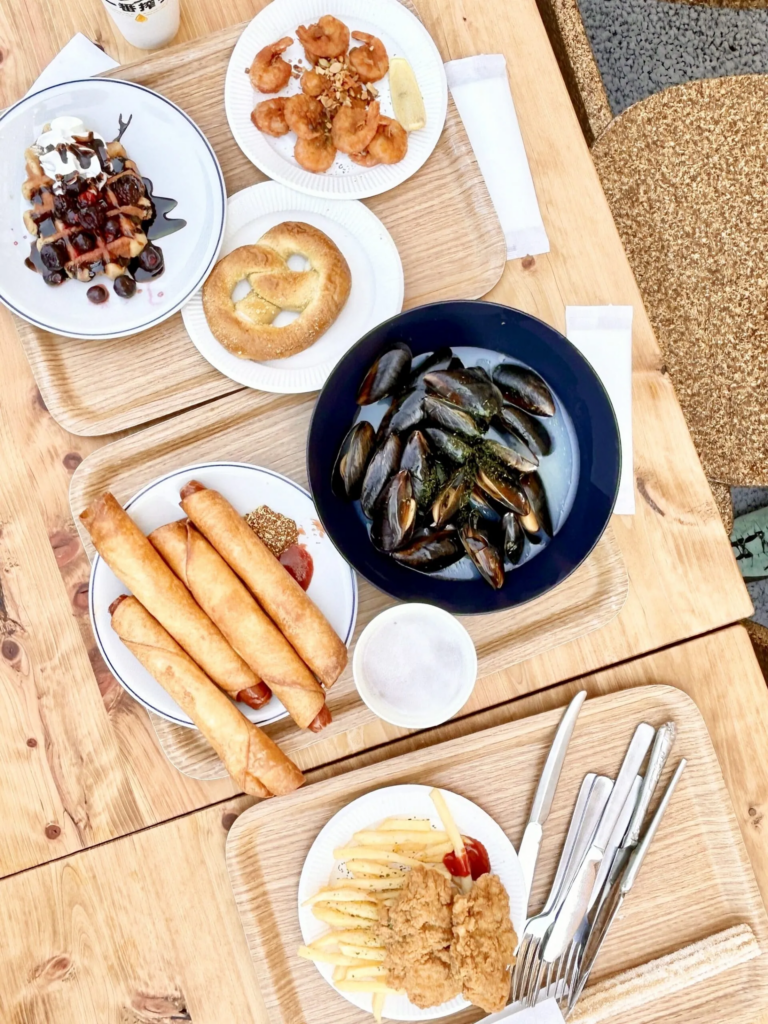 『PAULANER IMBISS』のドイツ料理