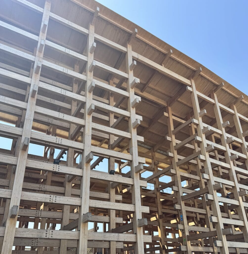 momoさん　大屋根リング