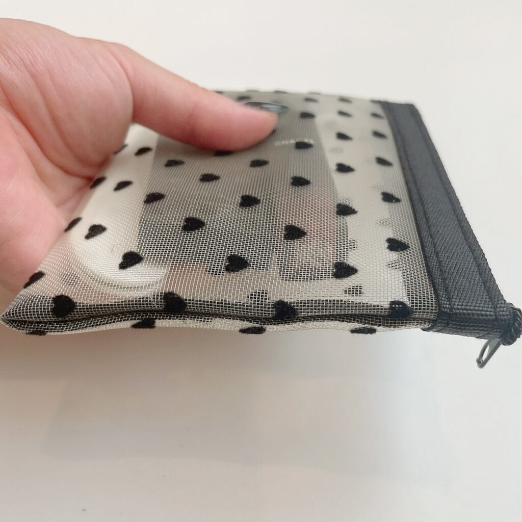 セリア　ハートポーチ