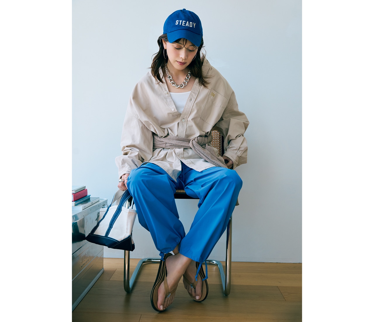 明日なに着る0707　モデル／蛯原友里