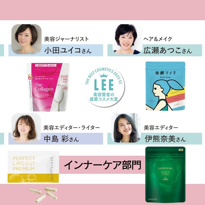 2025上半期【インナーケア部門】更年期、白髪、ダイエットに