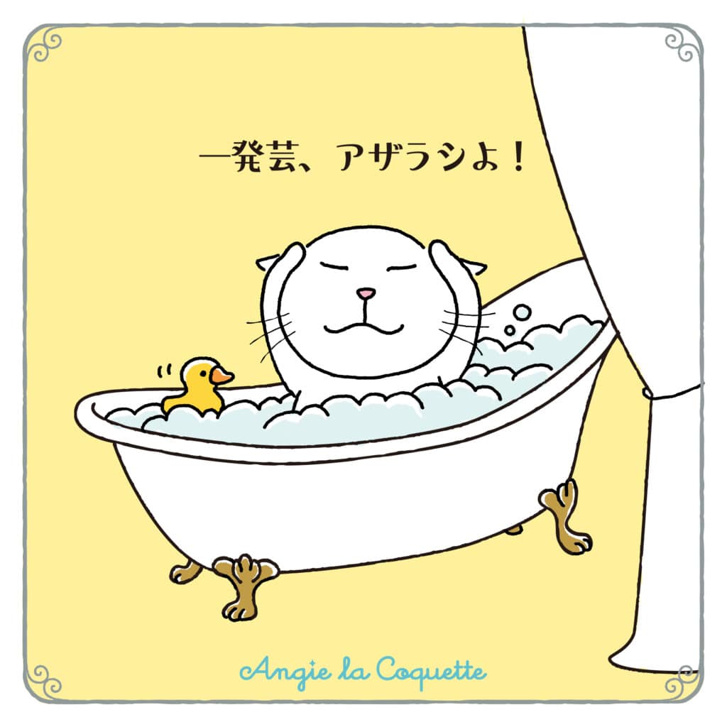 アンジー「一発芸、アザラシよ！」