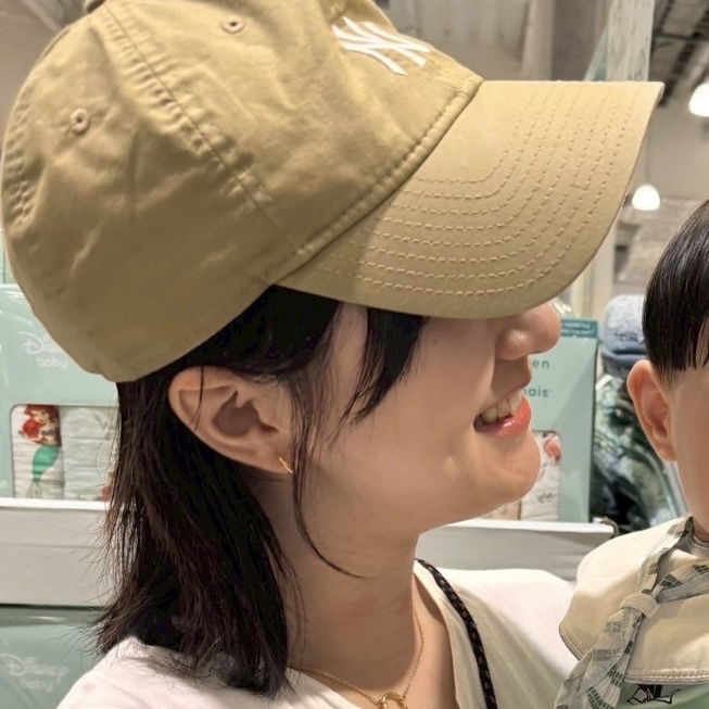 ウルフヘア　キャップ　30代ママヘア