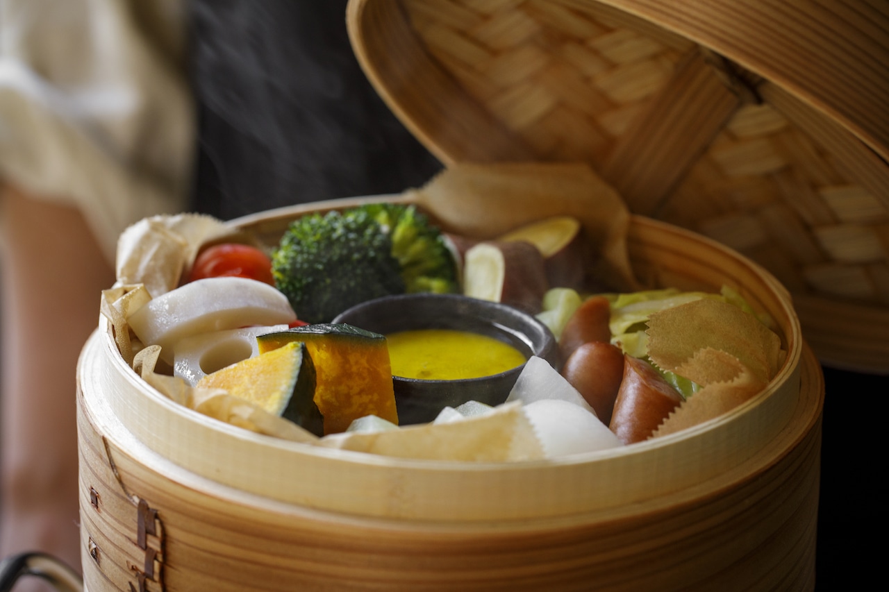 せいろ蒸し　温野菜