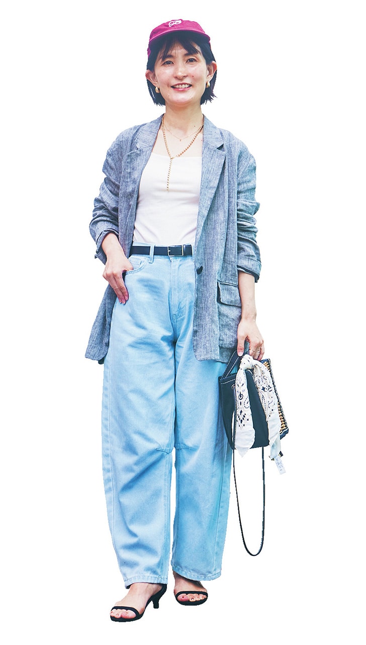 TB おゆうさん・東京都のバーサンダルコーデ