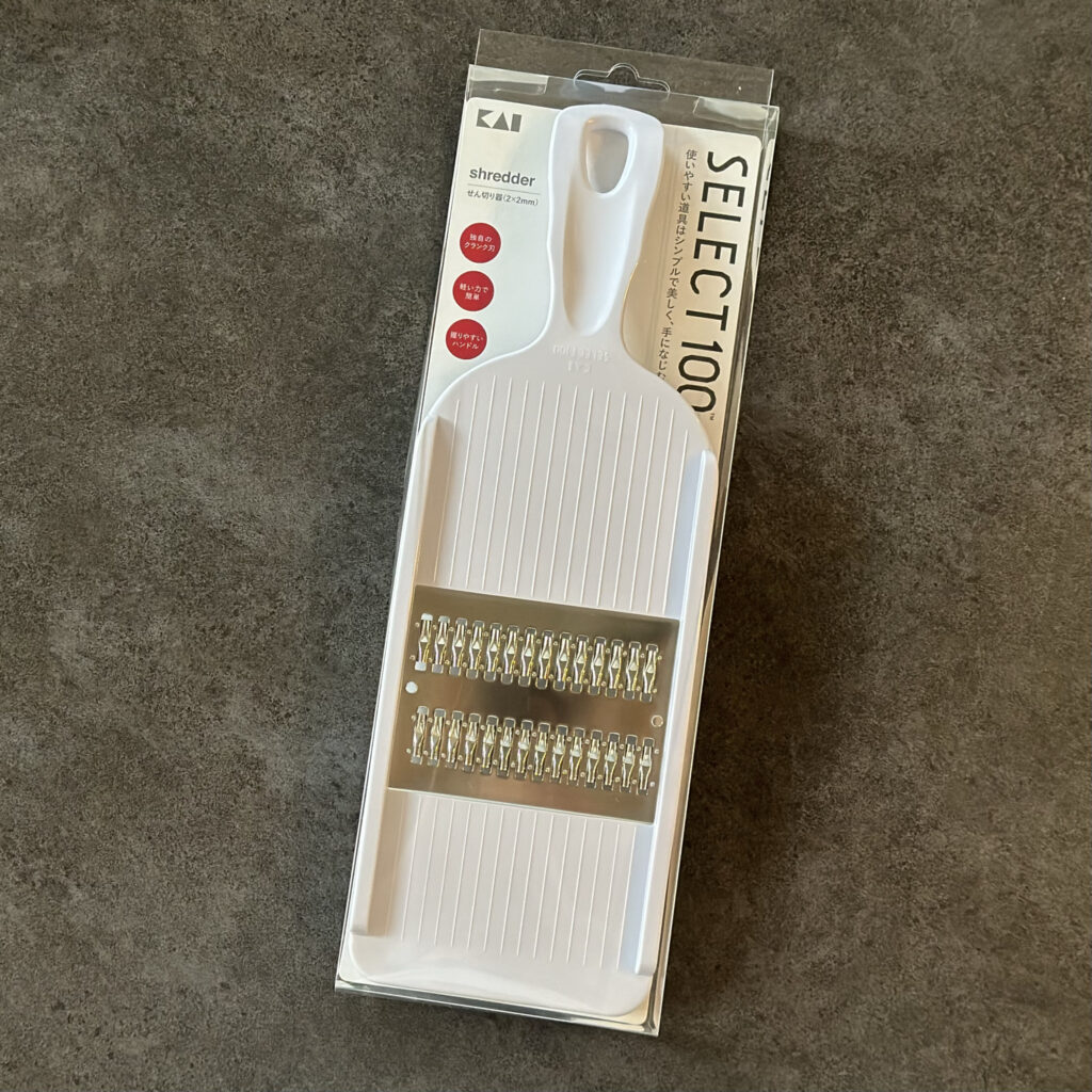 貝印のSELECT100せん切り器