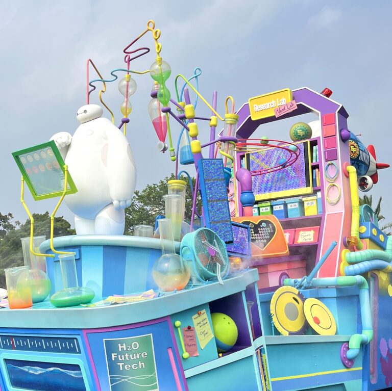 ディズニーランド　夏休み　ミセスグリーンアップル