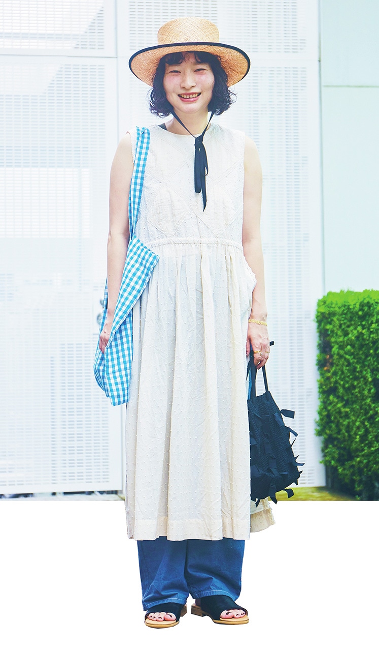 TBはづきさんのワンピースコーデ
