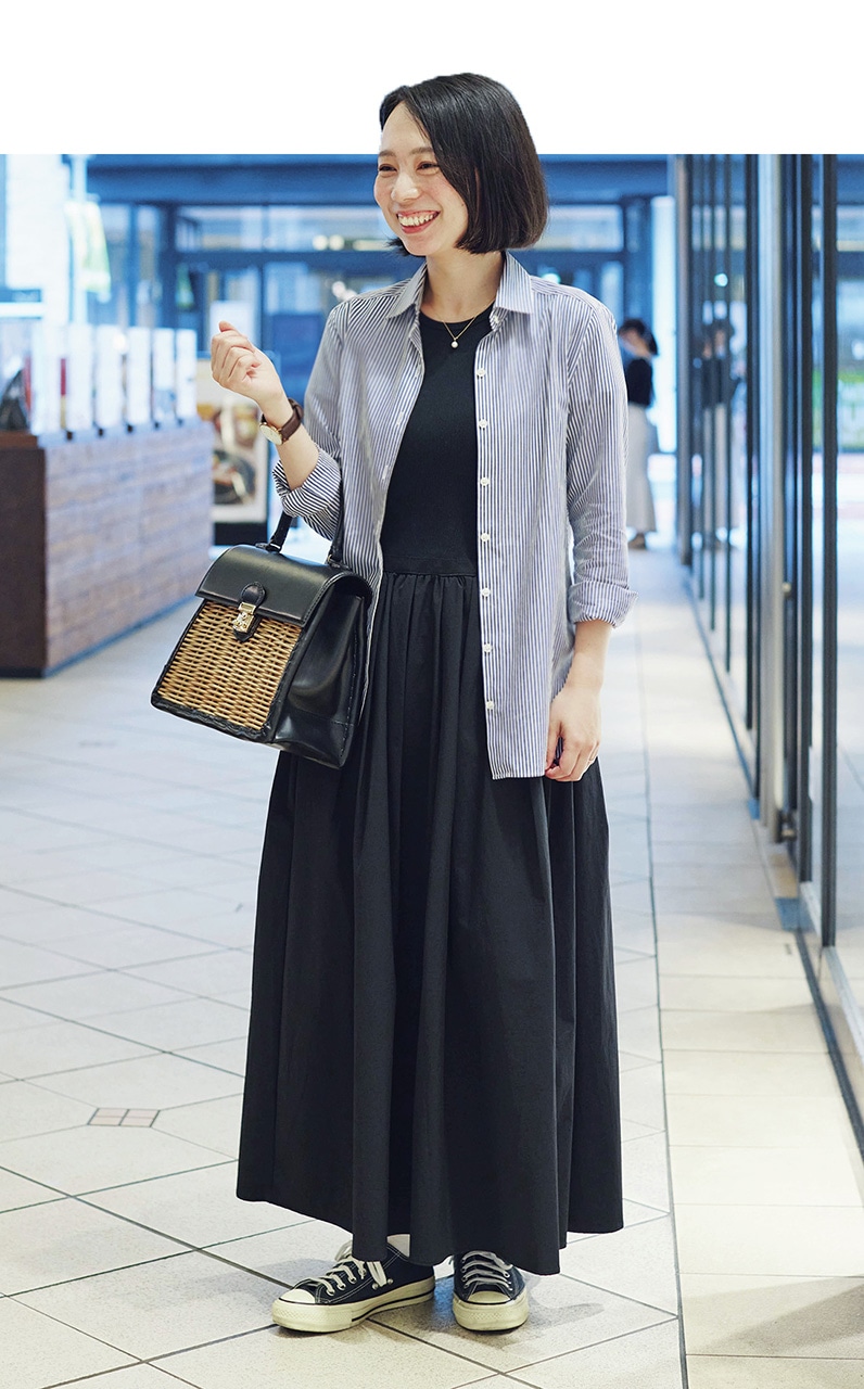 No.071 くまおさんのワンピースコーデ