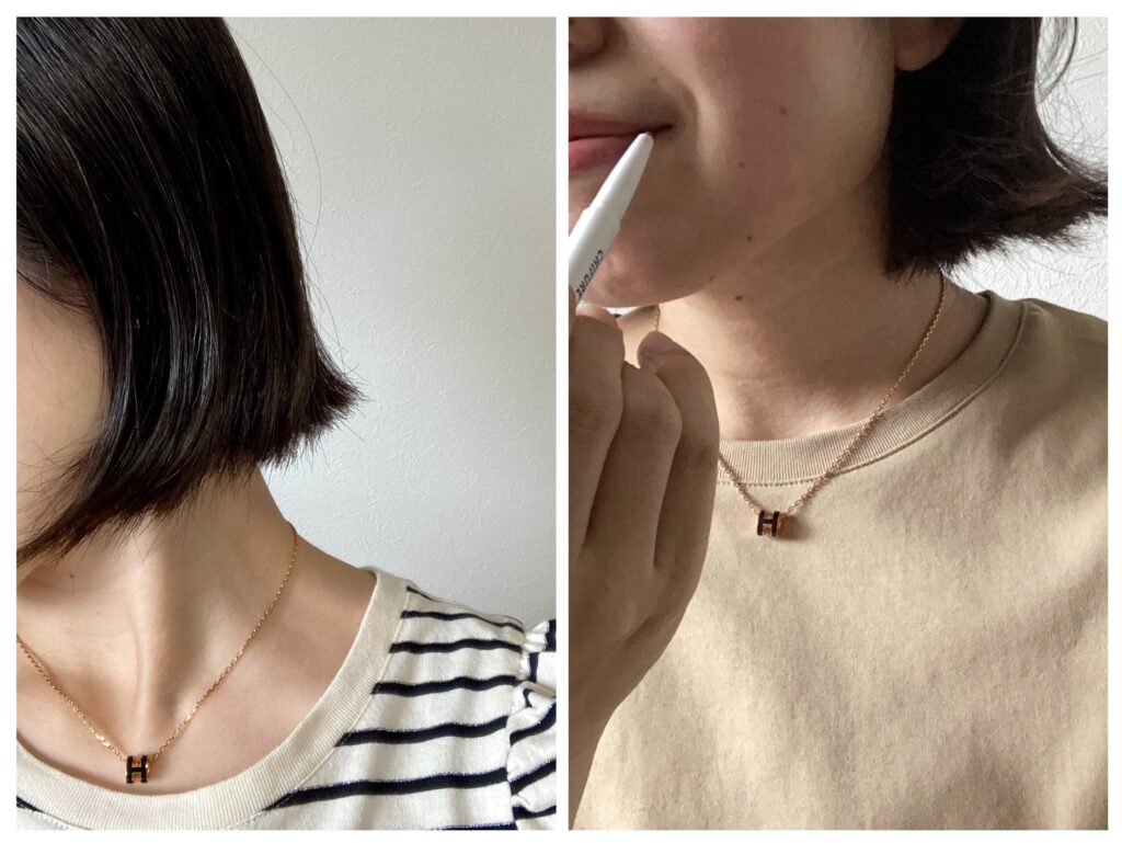 HermèsミニポップH ネックレス