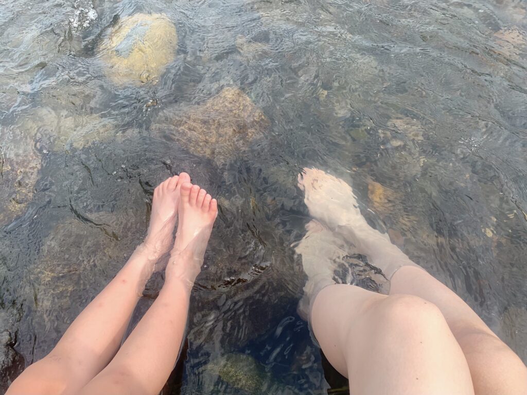 京都 嵐山 川遊び