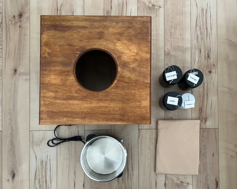 おうちでよもぎ蒸し② 道具はぜんぶバラバラ、でも完璧！と信じたい TB icoco