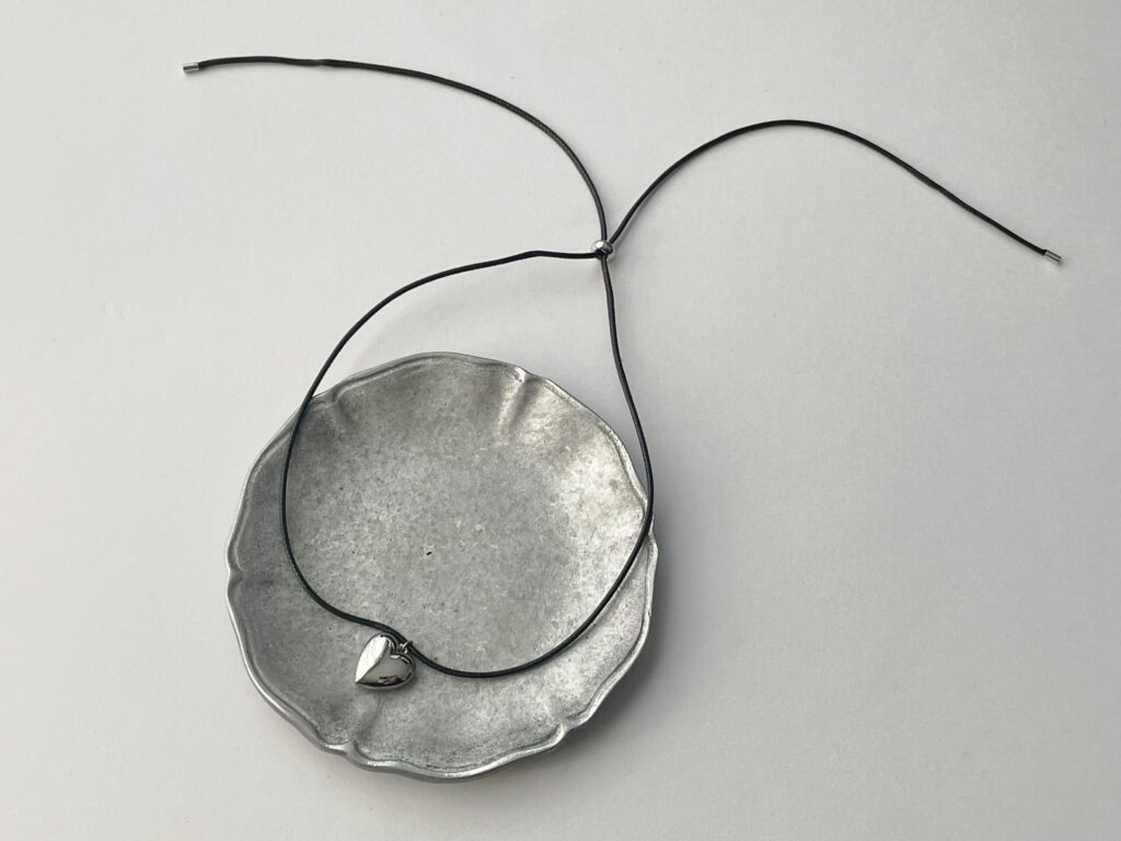 GUの、モチーフコードネックレス(ハート)写真1