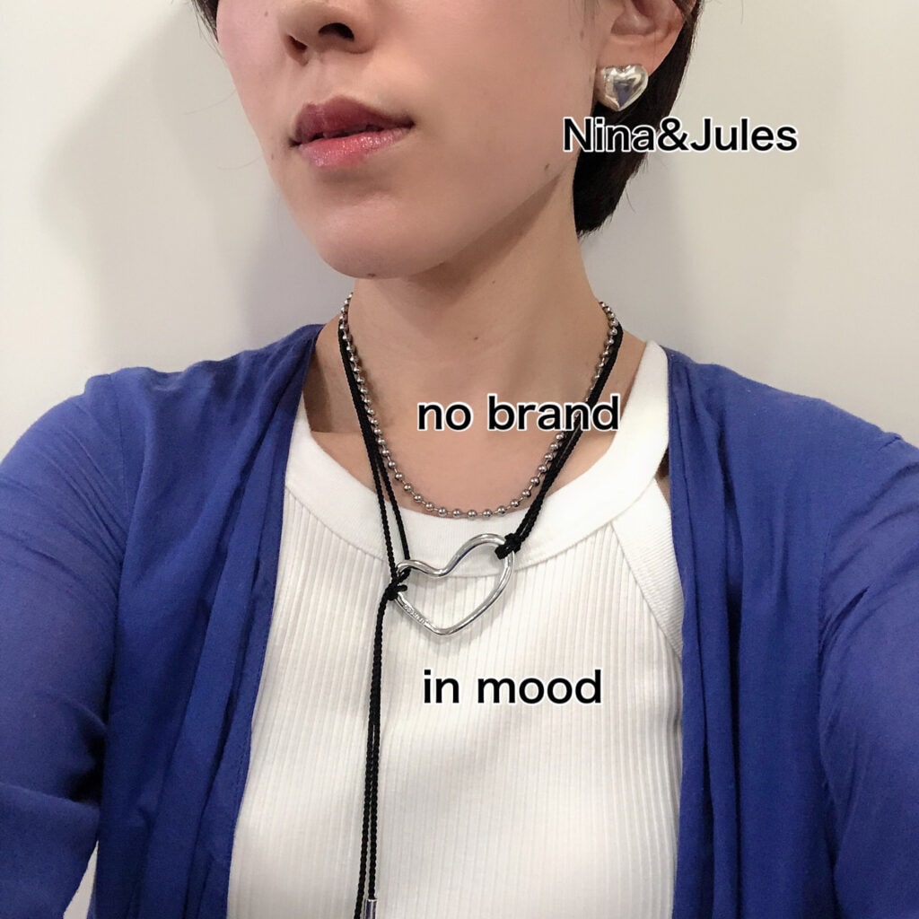 かごバッグ　マルシェ　インムード　コードネックレス　シルバー　アクセサリー　ミキモト　バングル　EMUN エムン　e.m. イーエム　CENE 　セネ　トリプルウェブリング