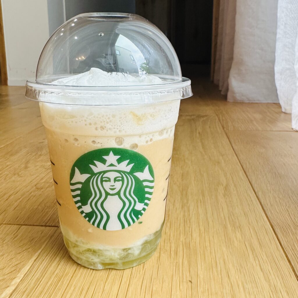 スターバックス　マスカットアールグレイフローズンティー　2025夏