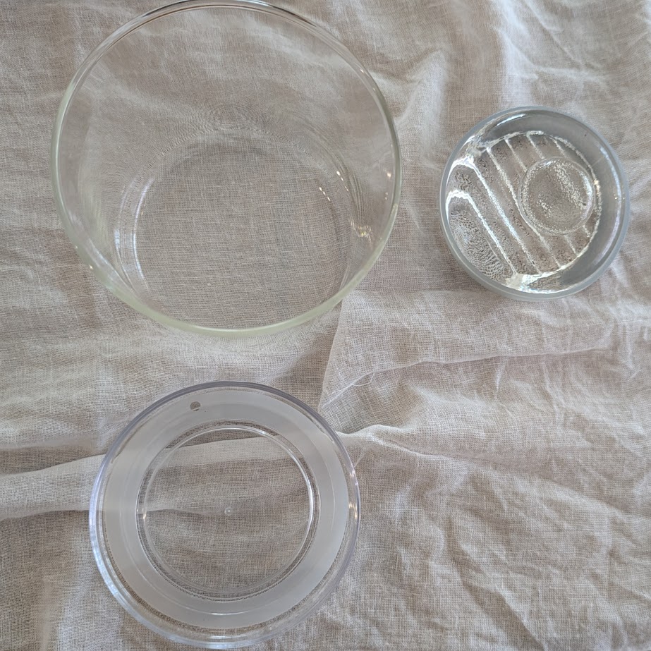 ハリオ　漬物グラススリム　付属品