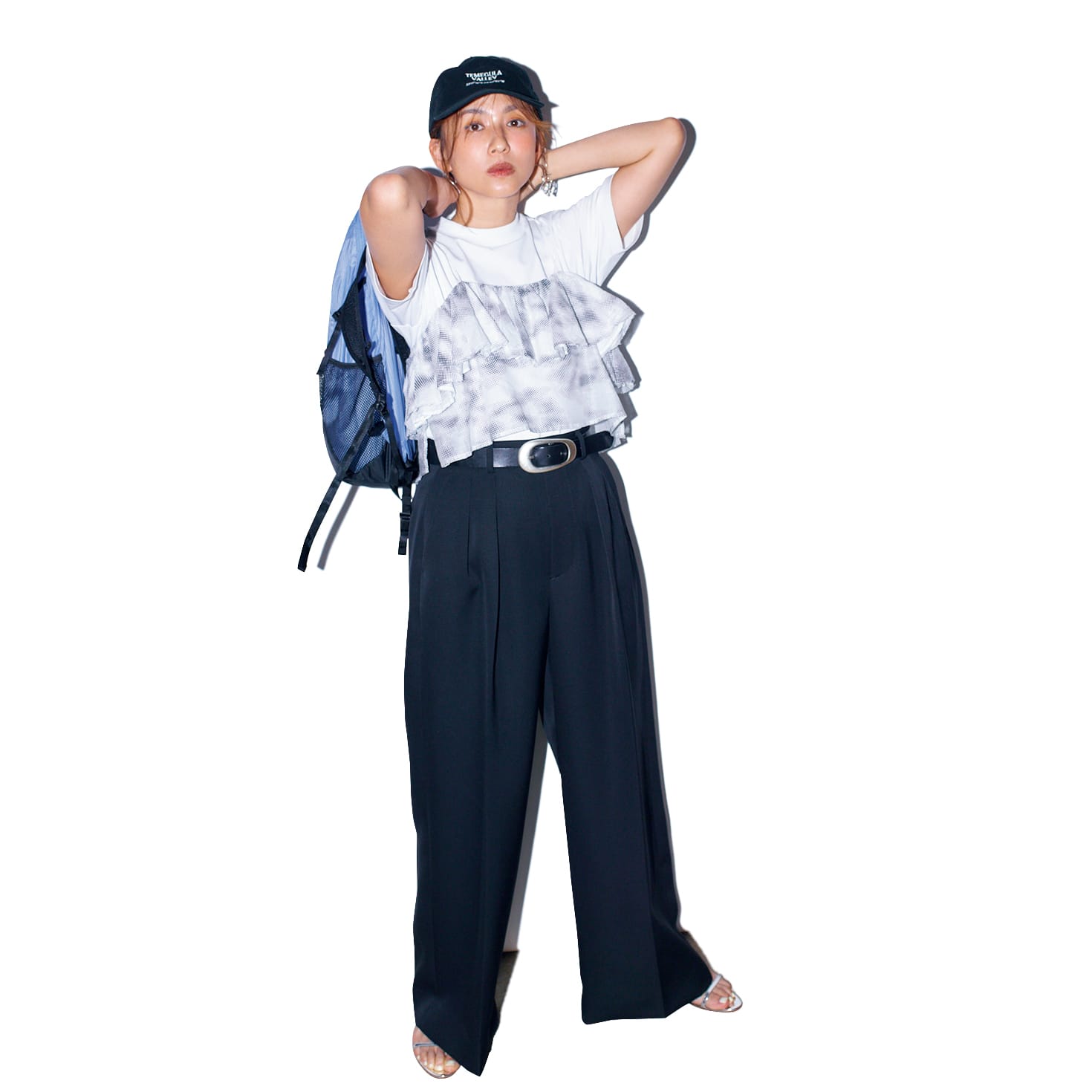 明日なに着る0717　モデル／優木まおみ