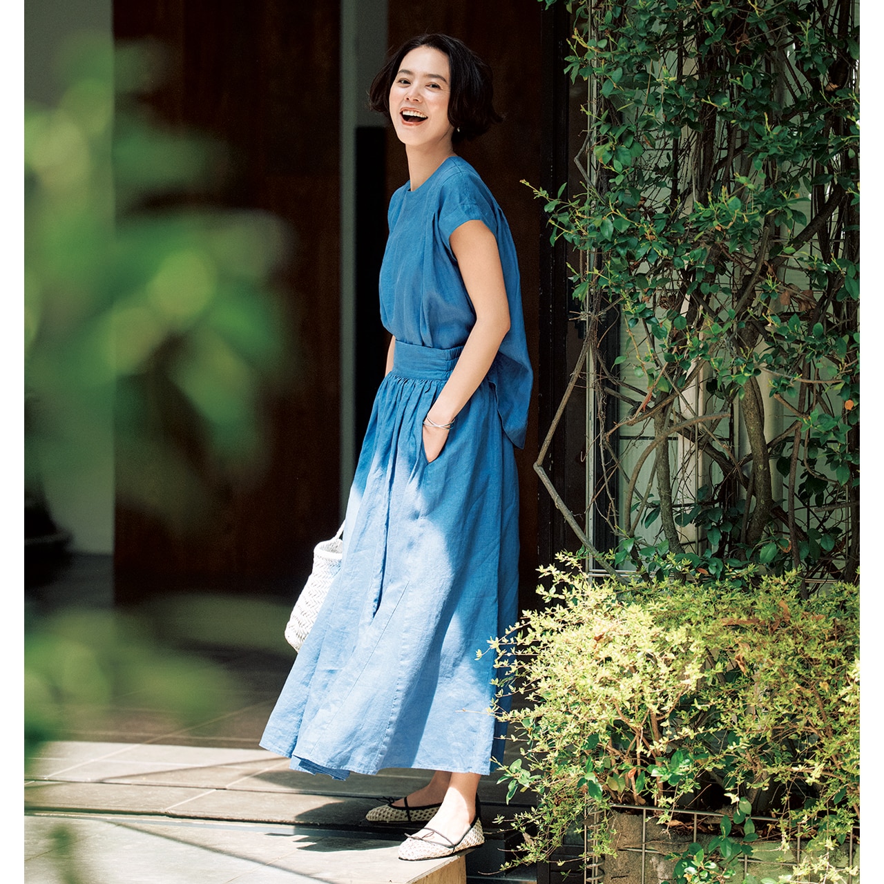 明日なに着る0718　モデル／浅見れいな