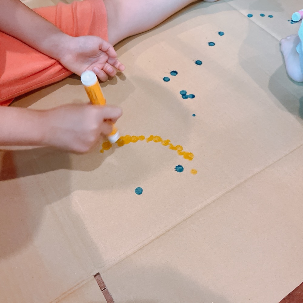 知育 お絵描き ポンポンペン