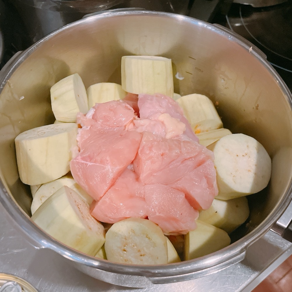 茄子　夏野菜　カレー