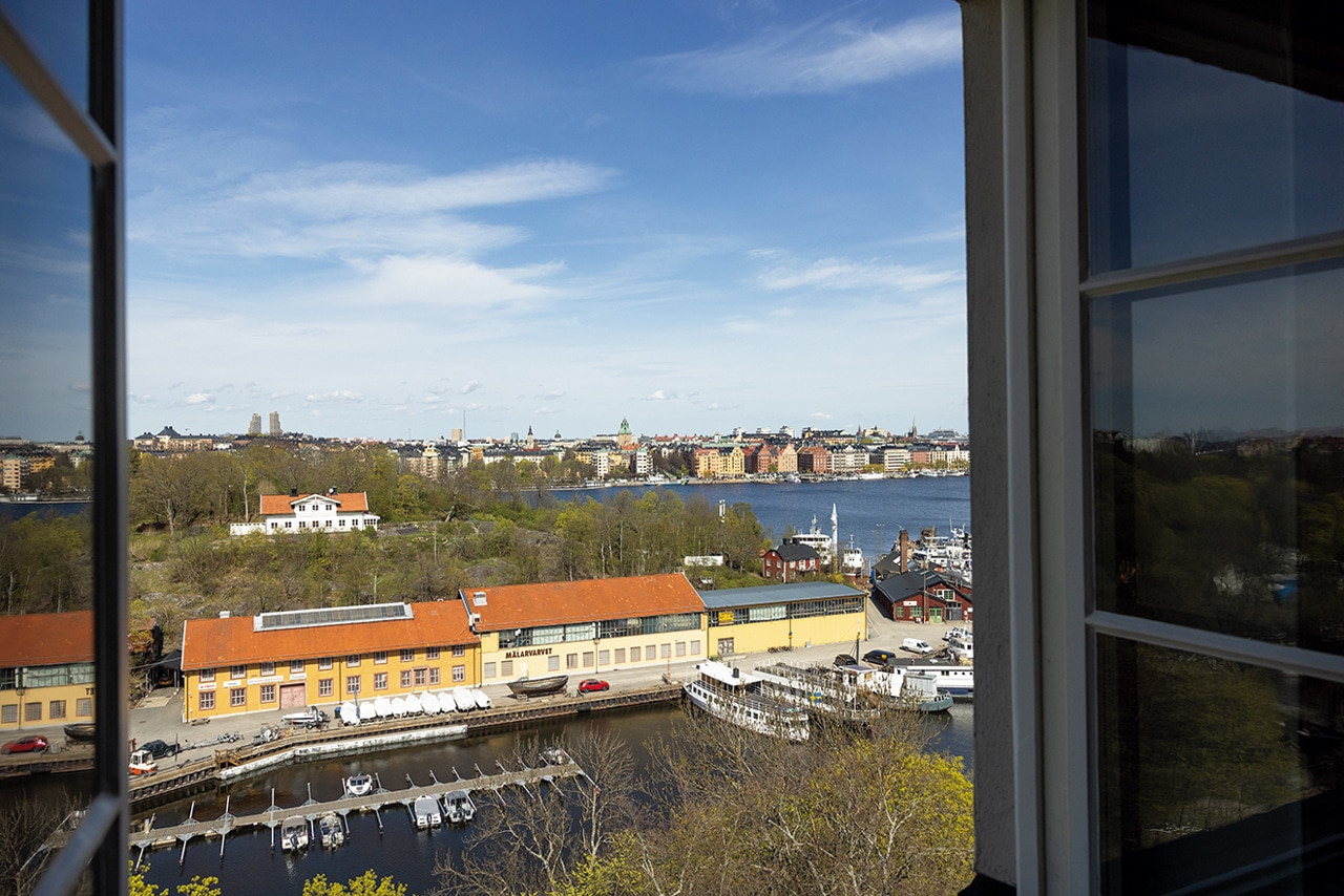 ダイニングの窓から見える絶景