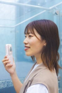 LEE100人隊おかみほさんのスリコのハンディファン