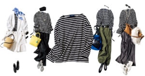 カジュアル派の 定番「セント ジェームスのボーダーカットソー」 を今年らしく着る方法