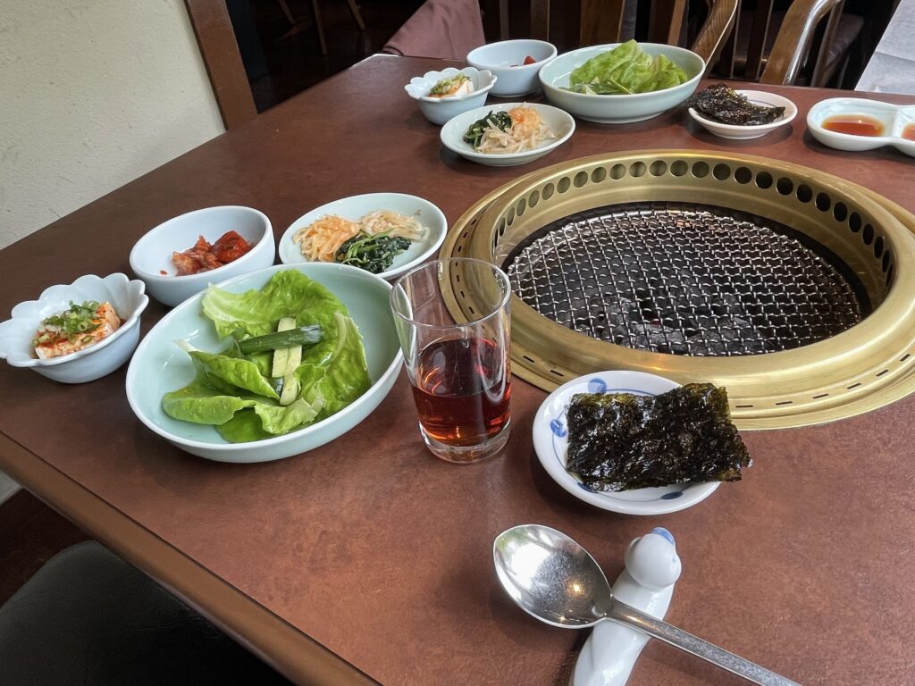 壱語屋での焼き肉定食ランチ。
