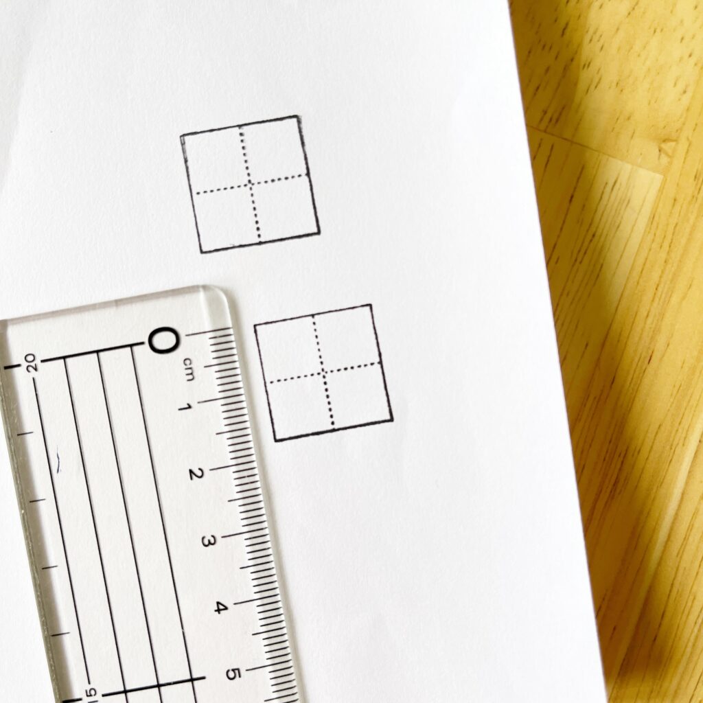 3coins マス目スタンプ スリコ