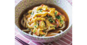 あんかけのとろみがやさしい味わい「ふわとろ天津うどん」レシピ／今井 亮さん