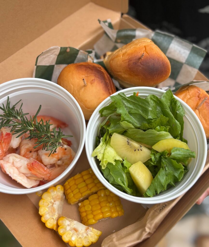 コストコ購入品でつくったハワイアンプレート