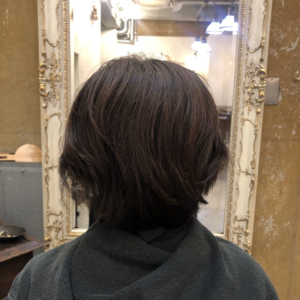 40 歳　代　ショート　カット　ヘア　12　トーン