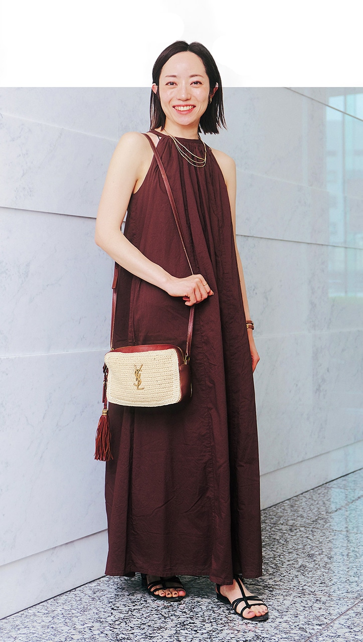 No.053 ブルーさんのブラウンコーデ